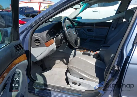 2001 BMW 525Ia из США, поврежденный, VIN WBADS43471GD85986